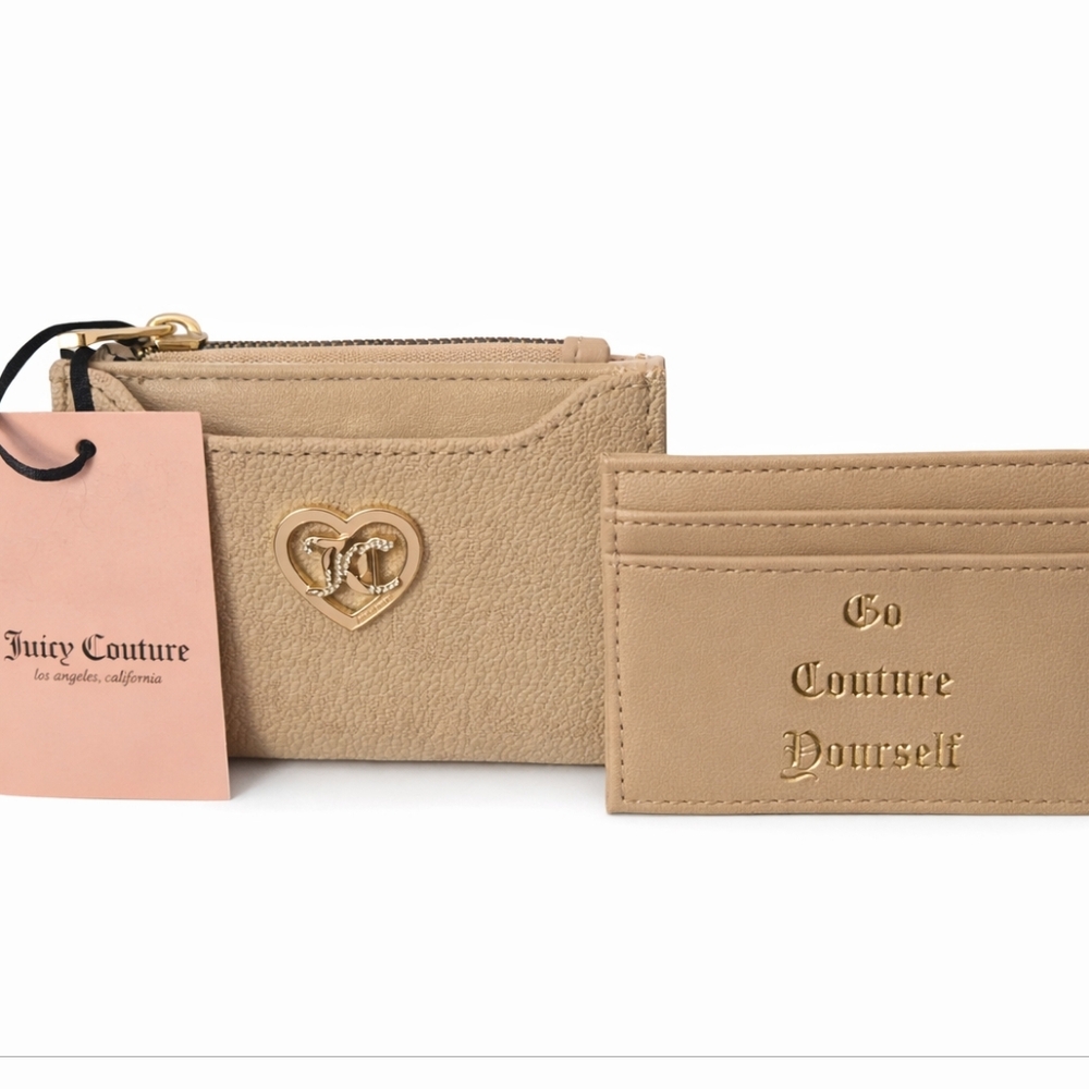 JUICY COUTOUR WALLET AND CARD HOLDER